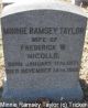Minnie Ramsay Taylor