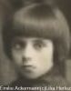 Emilie Ackermann - 1921