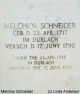 Schneider, Melchior