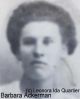 Ackerman, Barbara - 1913
